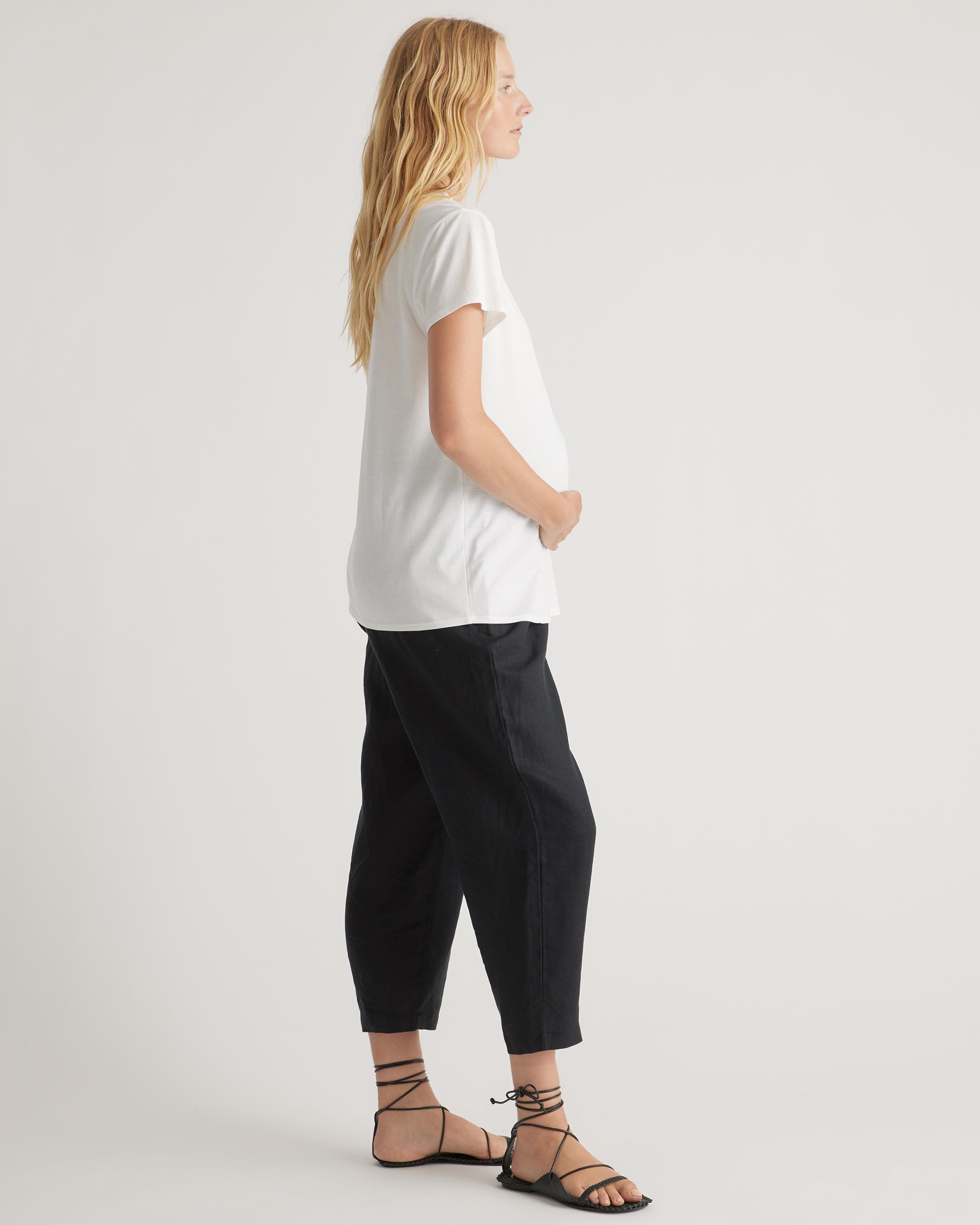 Quince | Women's Cotton Modal Maternity Crew Neck T-Shirt Cotton/Modal Product Image