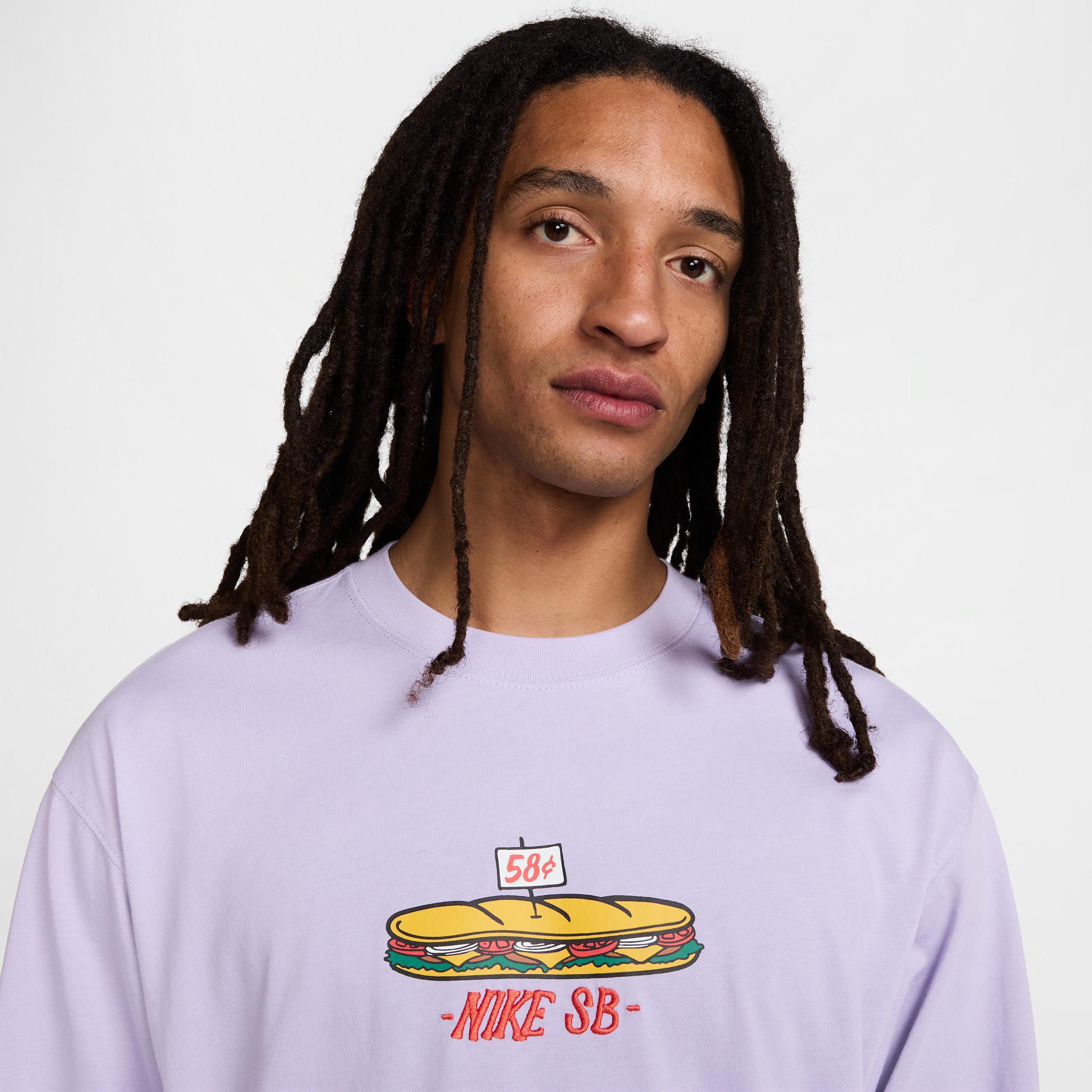 Men's Nike SB Long-Sleeved Max90 Skate T-Shirt Product Image