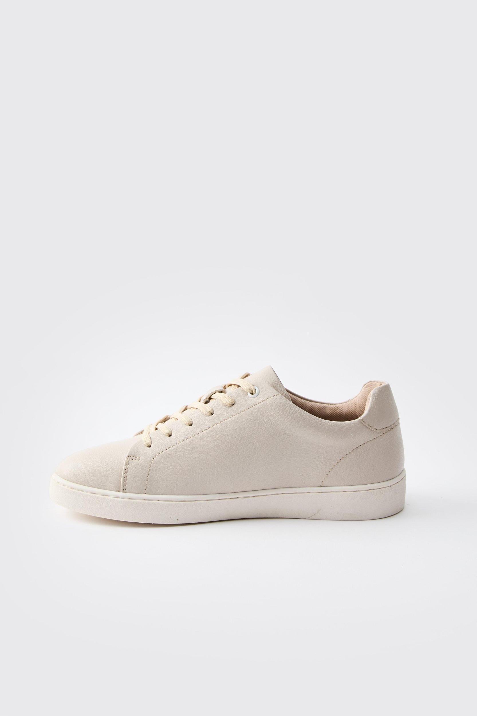 Essential PU Trainer | boohooMAN USA Product Image