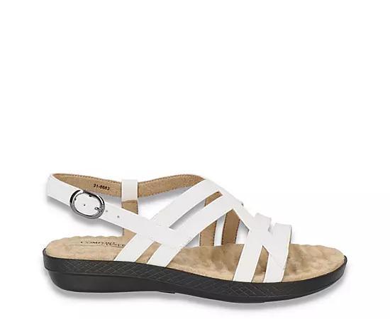 Easy Street Lobo Women's Strappy Slingback Sandals, Size: 11 Product Image