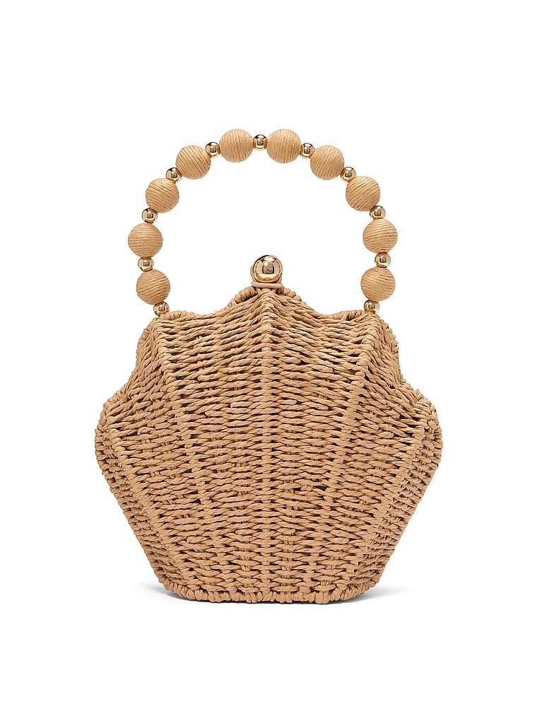 Shell Straw Crossbody Bag Product Image