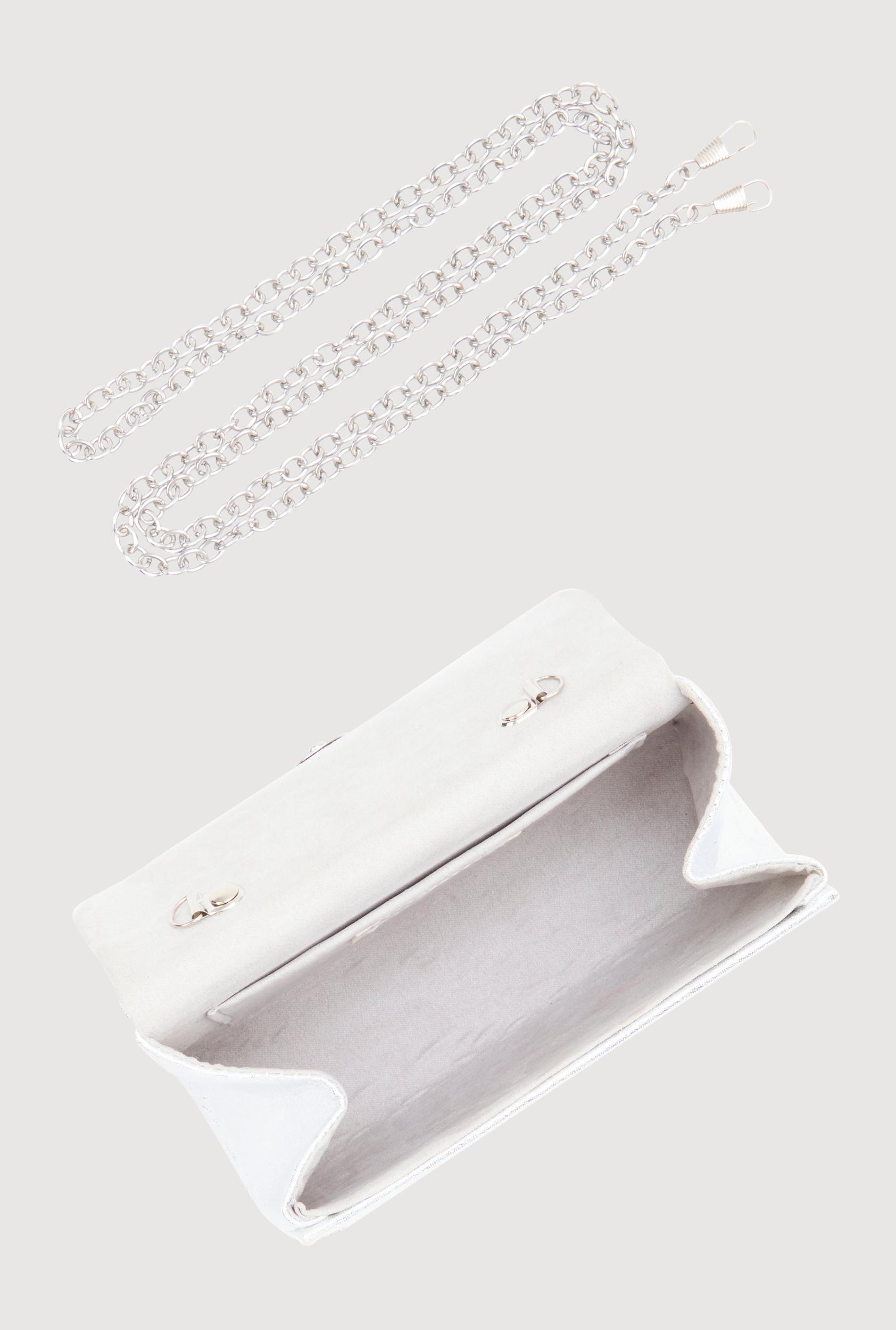Rhinestone Bow Top Handle Handbag Female Product Image