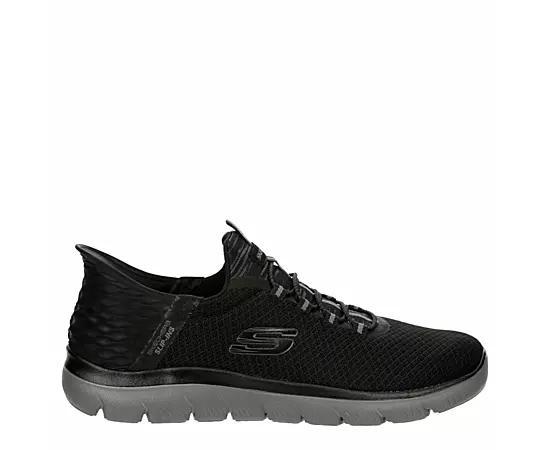 Skechers Hands Free Slip-ins™ Summits High Range Men's Shoes, Size: 9.5 XW, Black Grey Product Image