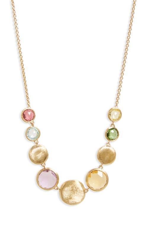 Marco Bicego 18K Yellow Gold Jaipur Multi Gemstone Small Bead Collar Necklace, 16.5 Product Image