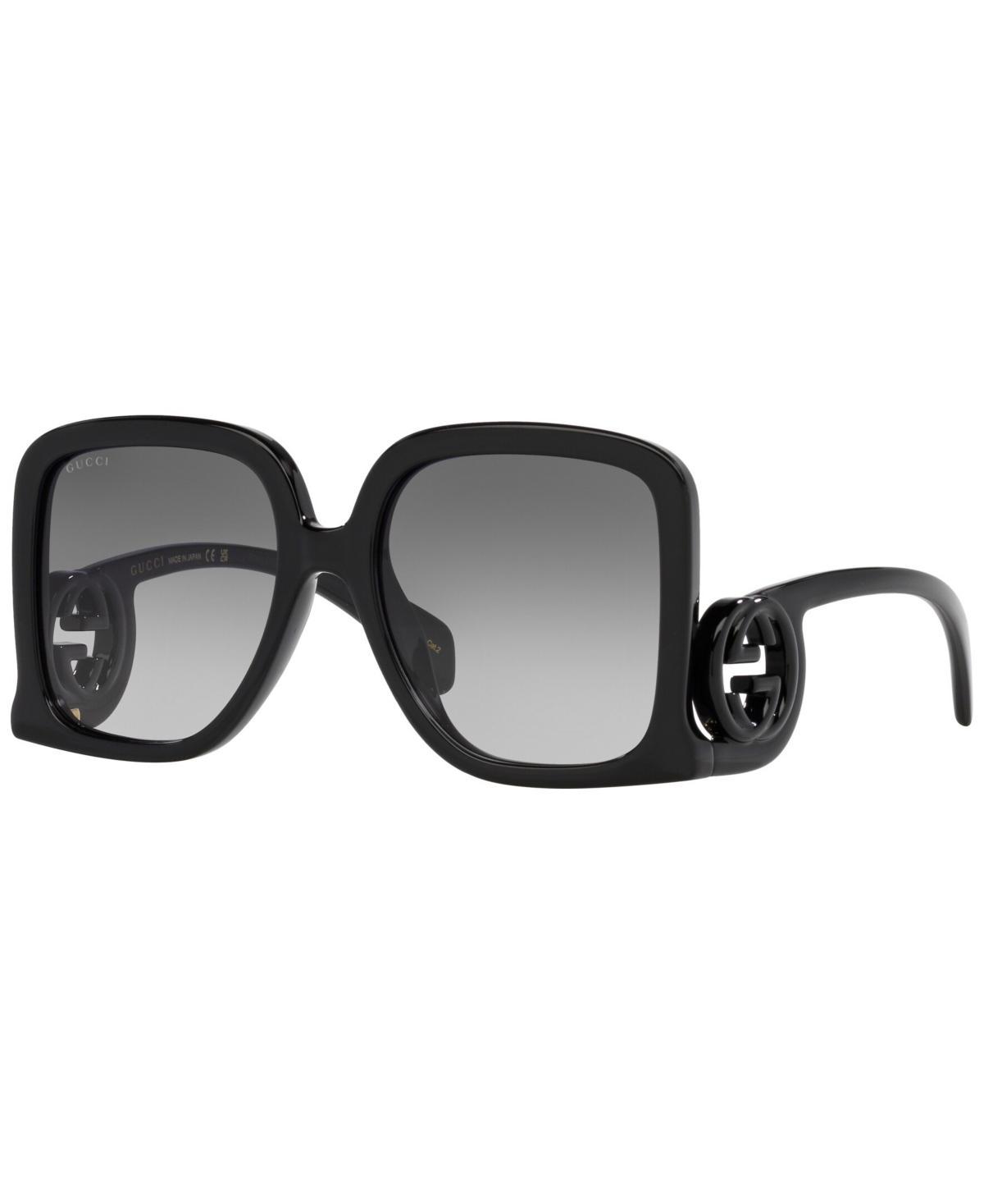 Womens 58MM Rectangular Sunglasses Product Image