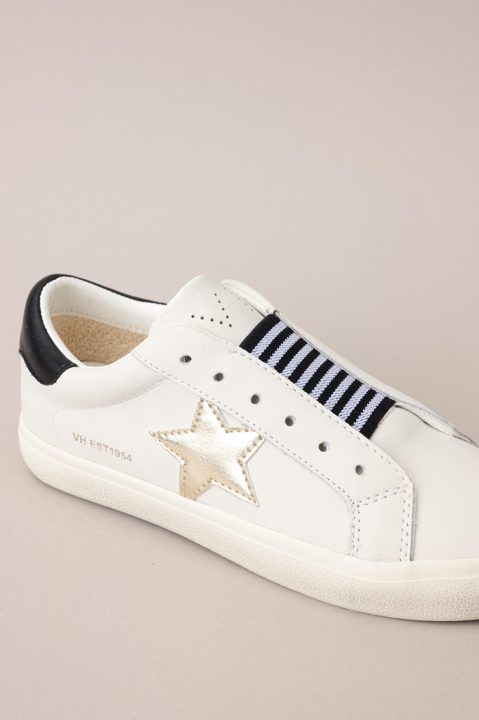 Vintage Havana Easy Black & Gold Sneakers Product Image