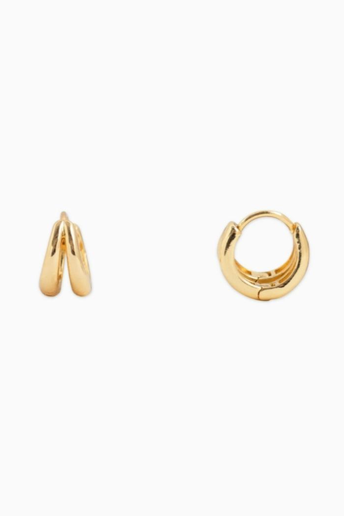 Huggie Hoop Variety Earring Set Product Image