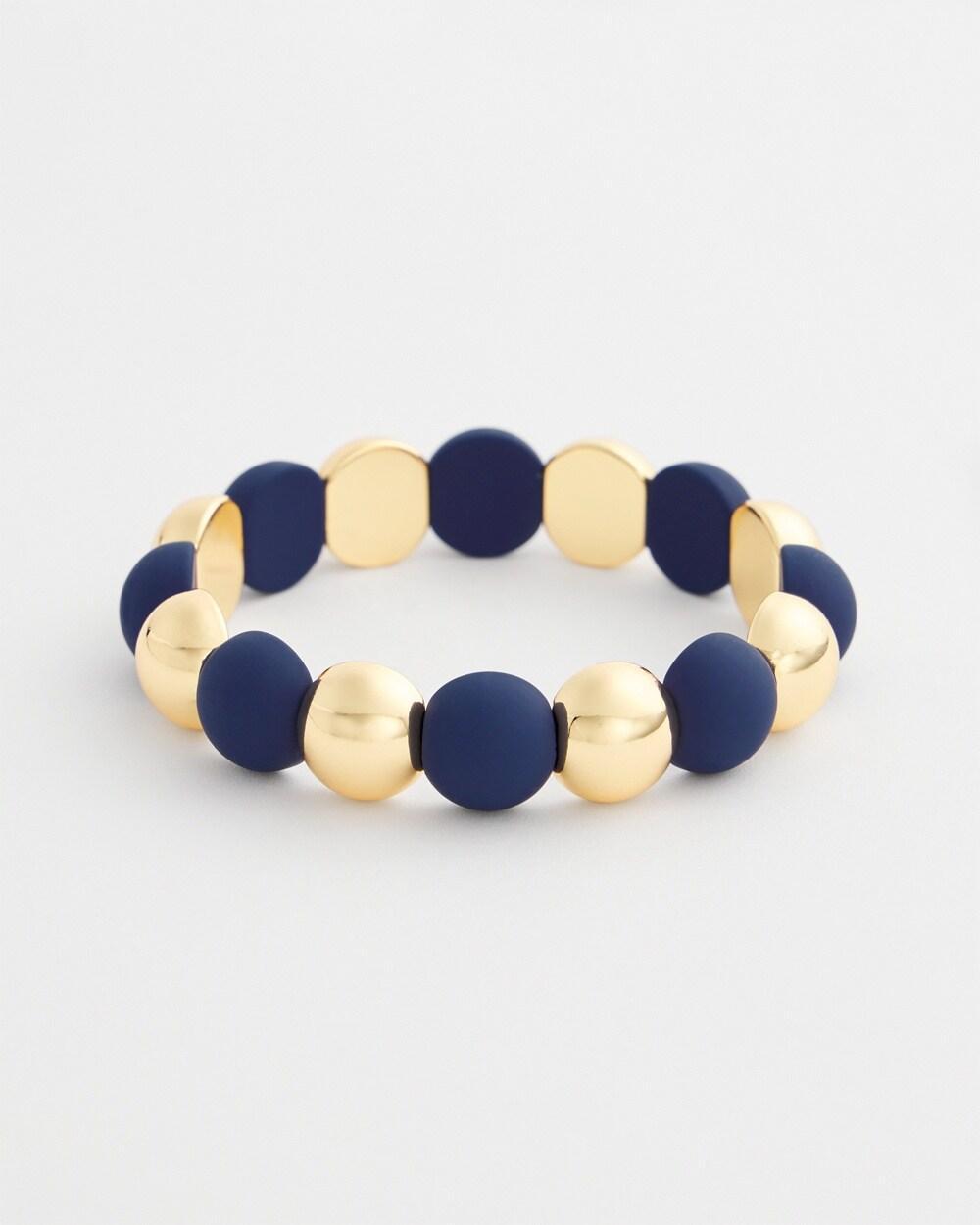 Mixed Metal Flex Cuff Bracelet Product Image