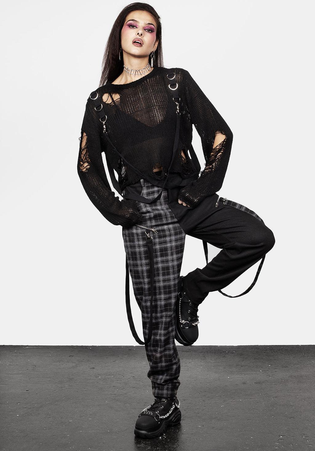 Rebellion Hardware Bondage Sweater Product Image