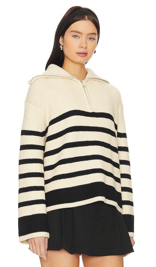 Blank NYC Knit Stripe Sweater (Peak Hour) Women's Clothing Product Image