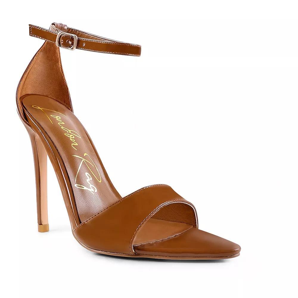 London Rag New Flame Women's High Heel Dress Sandals, Size: 7, Brown Product Image