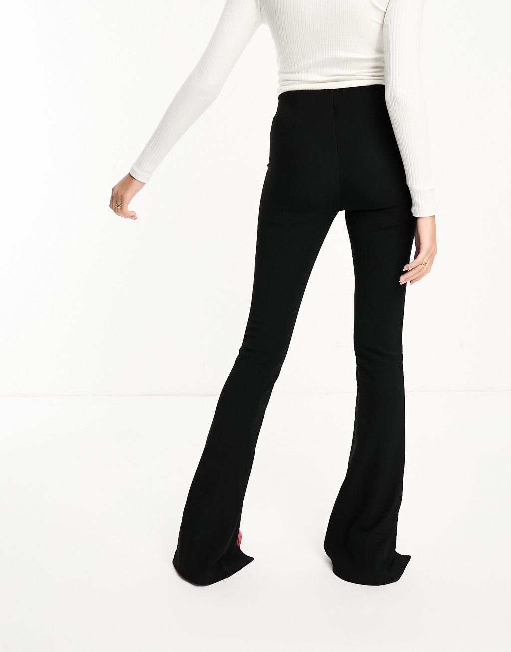 Only Tall high rise split front legging pants Product Image