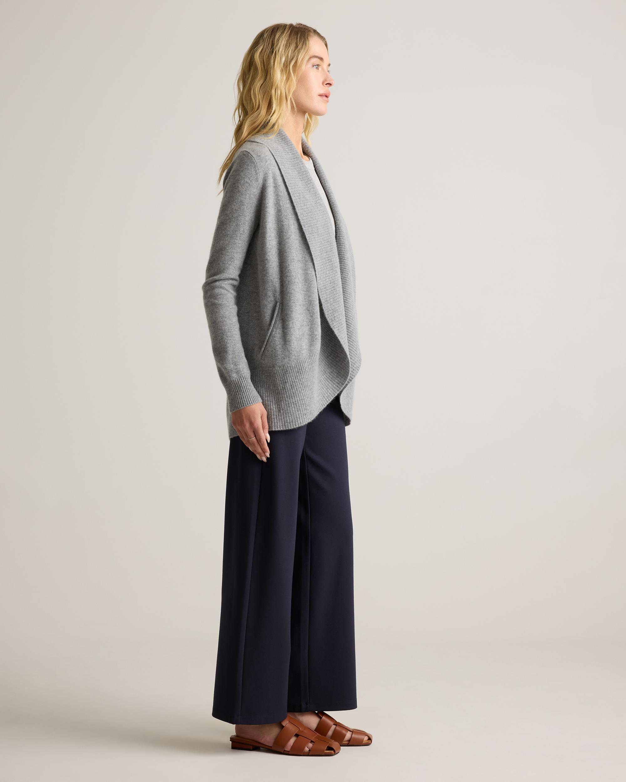 Quince | Women's Mongolian Cashmere Open Cardigan Sweater Product Image