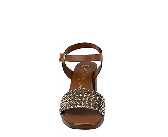 Italian Shoemakers Fritta Womens Dress Sandals White Product Image