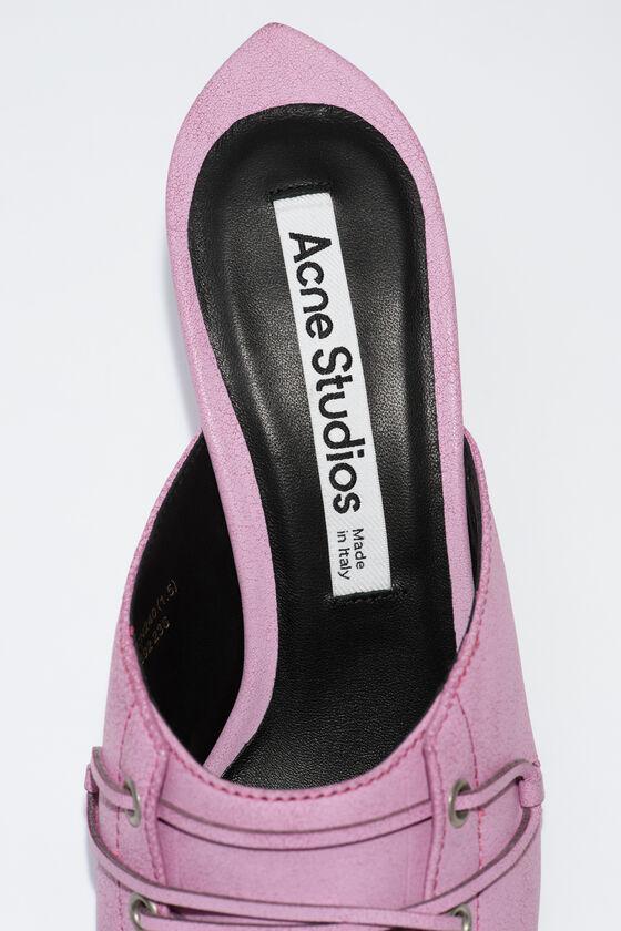 Lace-up heel mules Product Image