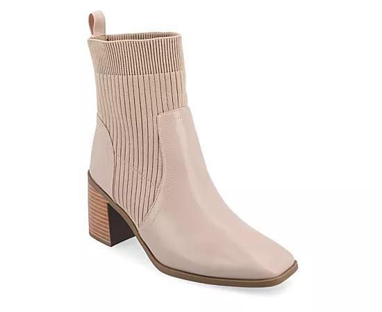 Womens Journee Tru Comfort Foam Harlowe Booties Brown Product Image
