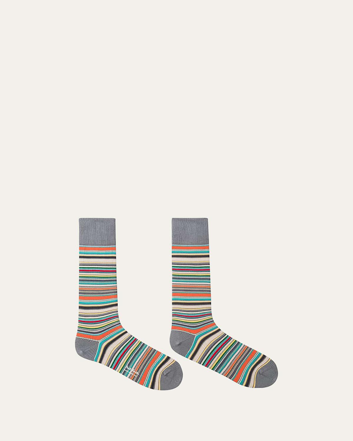 Paul Smith Signature Stripe Crew Socks Product Image
