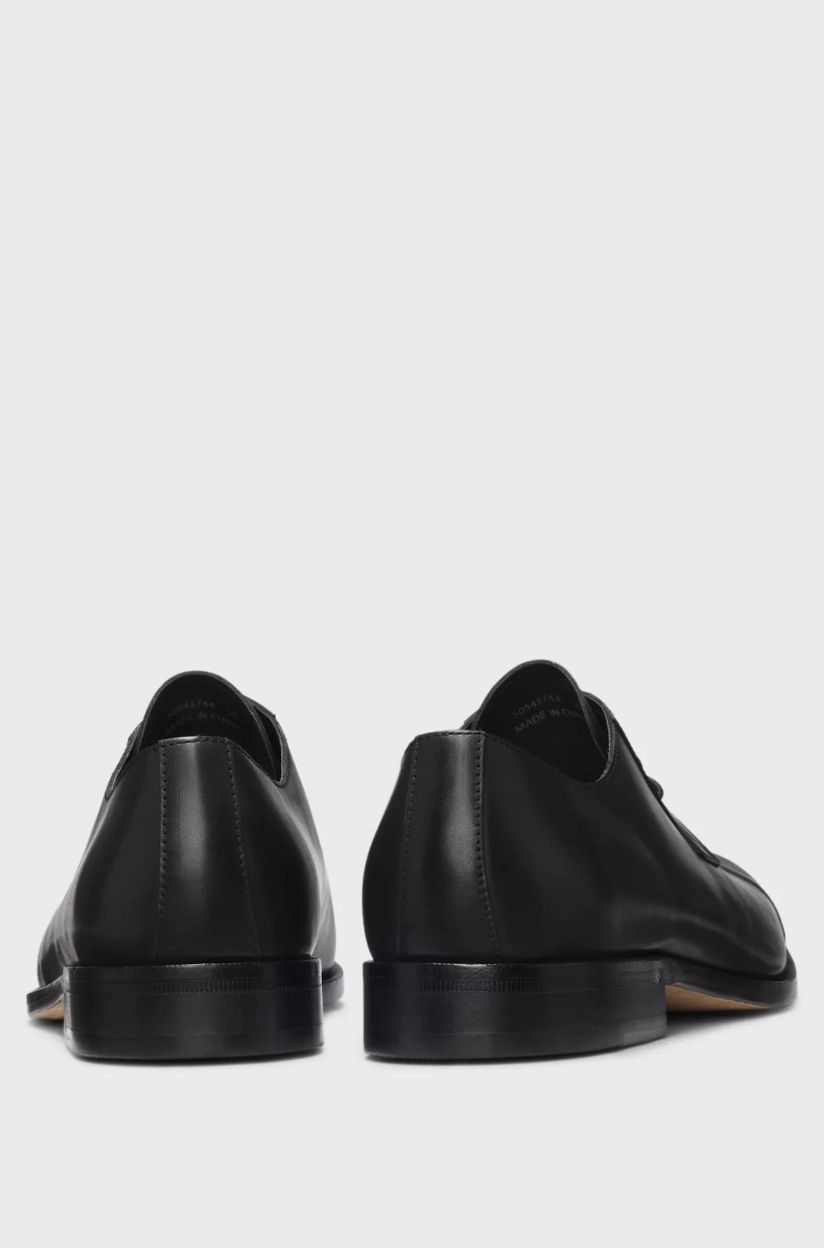 Boss Cap-Toe Derby Shoes in Leather Product Image