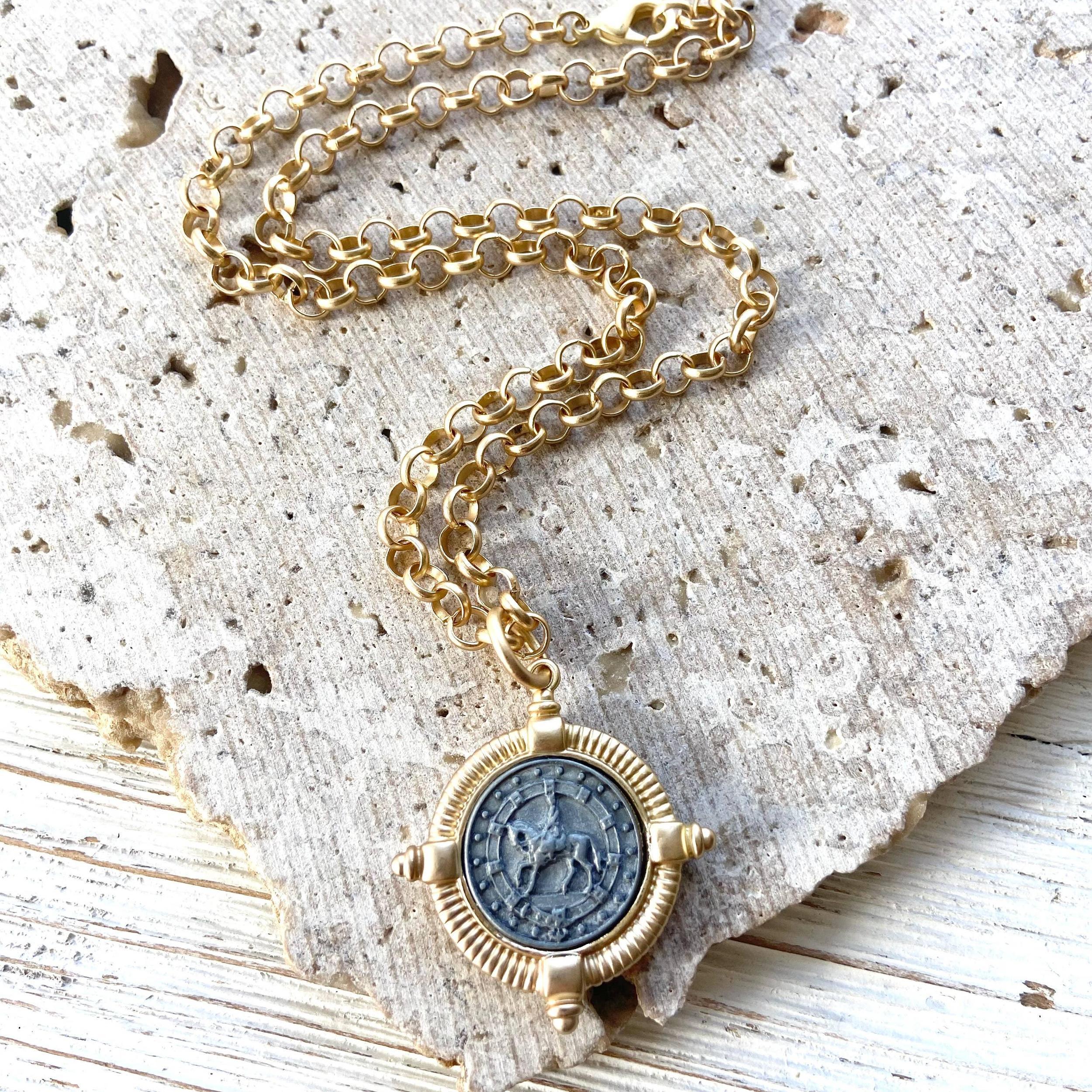 Equestrian Coin Boutique Ranch Necklace Product Image
