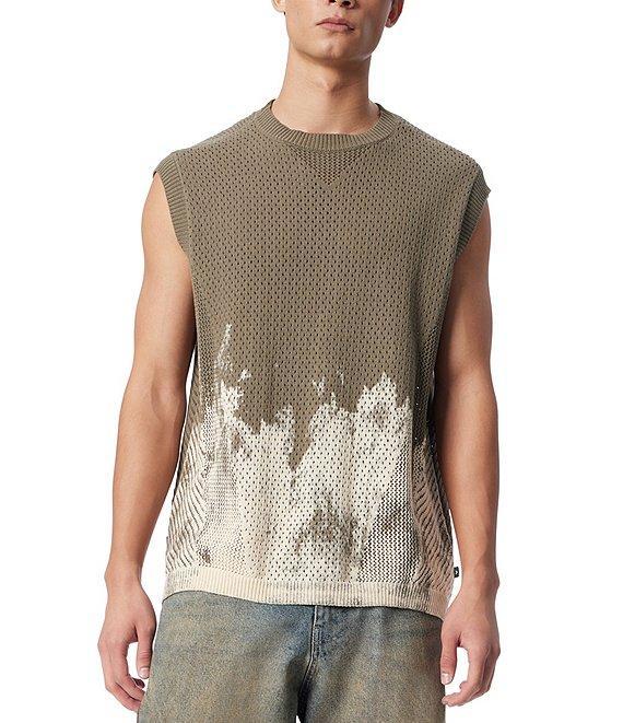 Cross Eyed Moose Sleeveless Court Sweater Tank Product Image