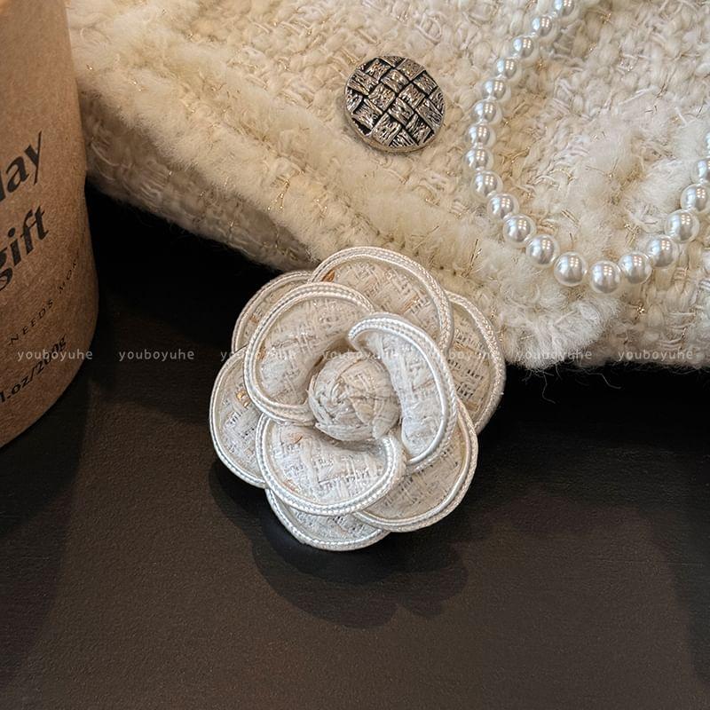 Flower Fabric Brooch Product Image