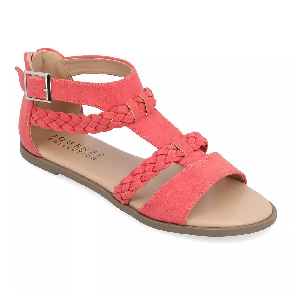 Journee Florence Womens Sandals Pink Product Image