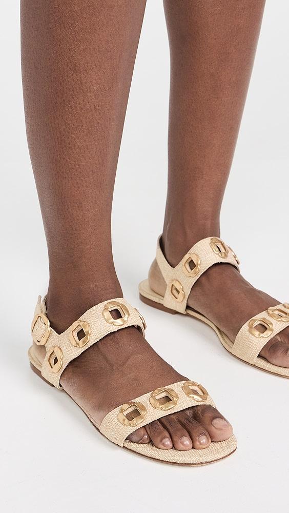 Larroudé Milan Flat Sandals | Shopbop Product Image