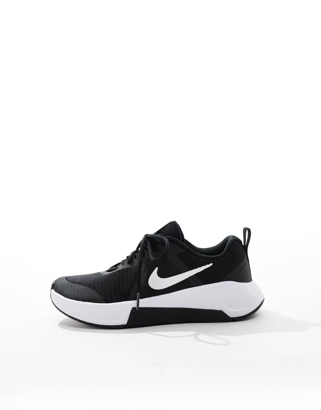 Nike Training MC Trainer 3 sneakers in black and white Product Image