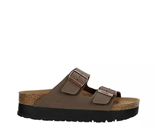 Birkenstock Womens Arizona Platform Flex Double Buckle Sandals Product Image