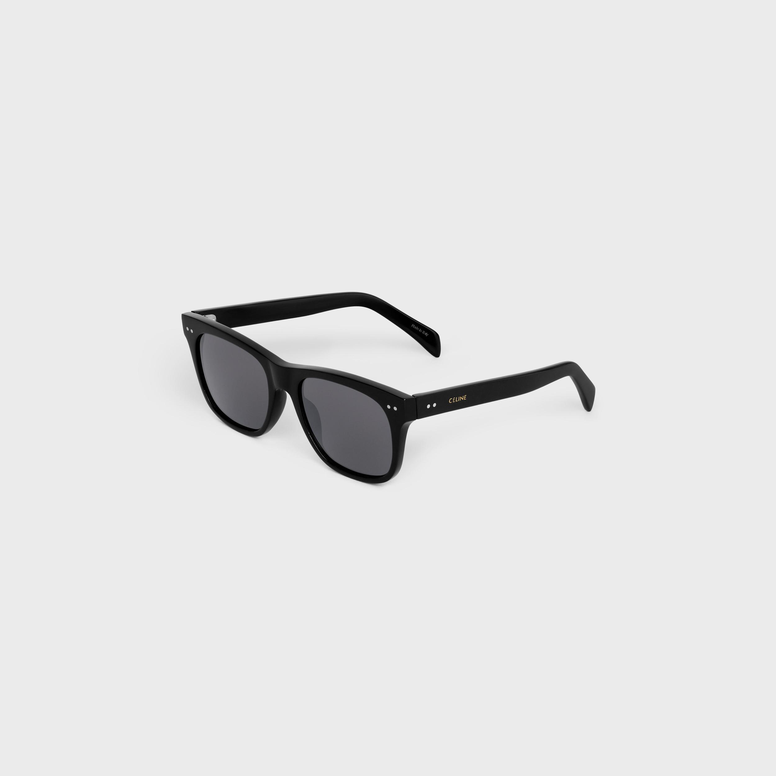 Black Frame 59 sunglasses in Acetate Product Image