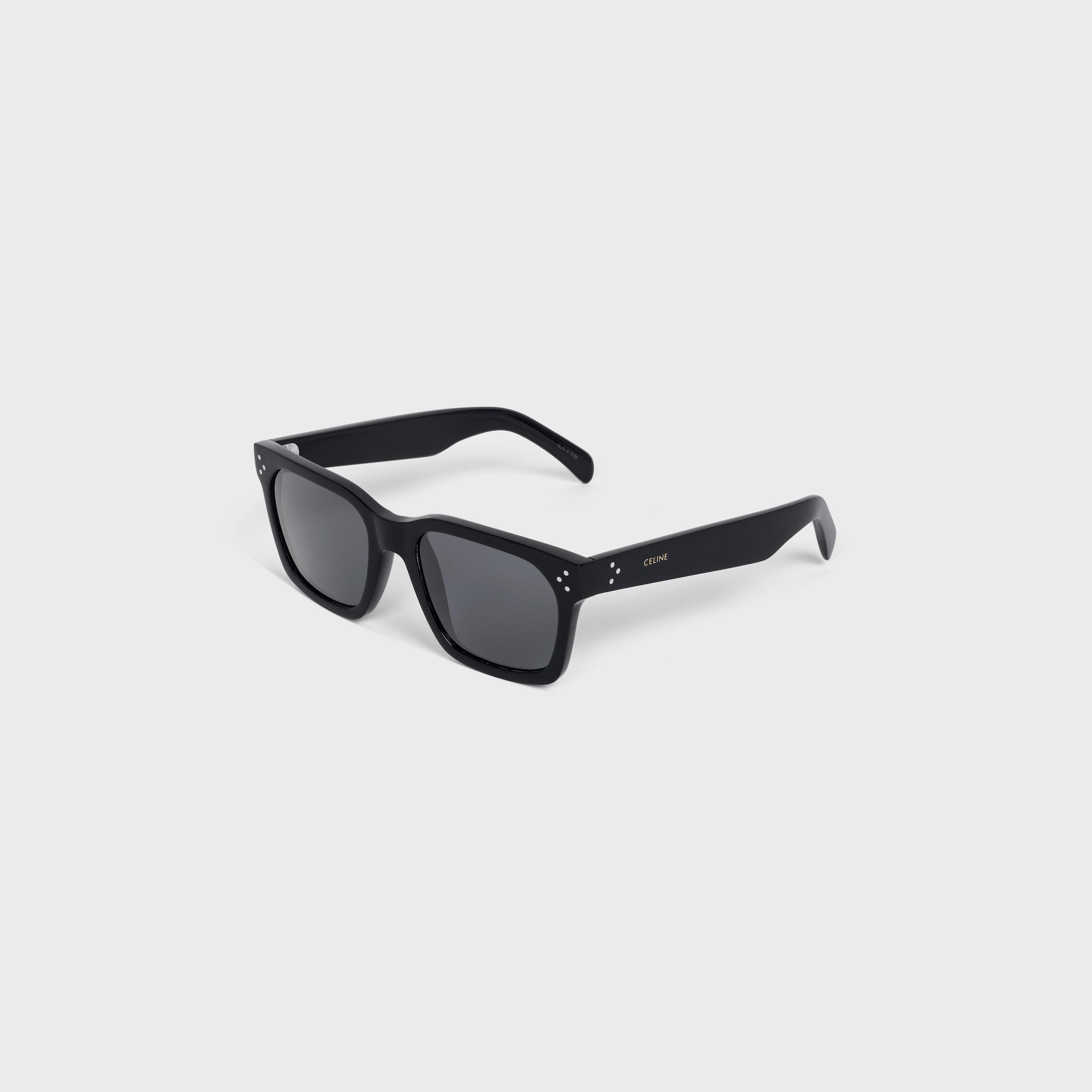 Black Frame 45 Sunglasses in Acetate Product Image