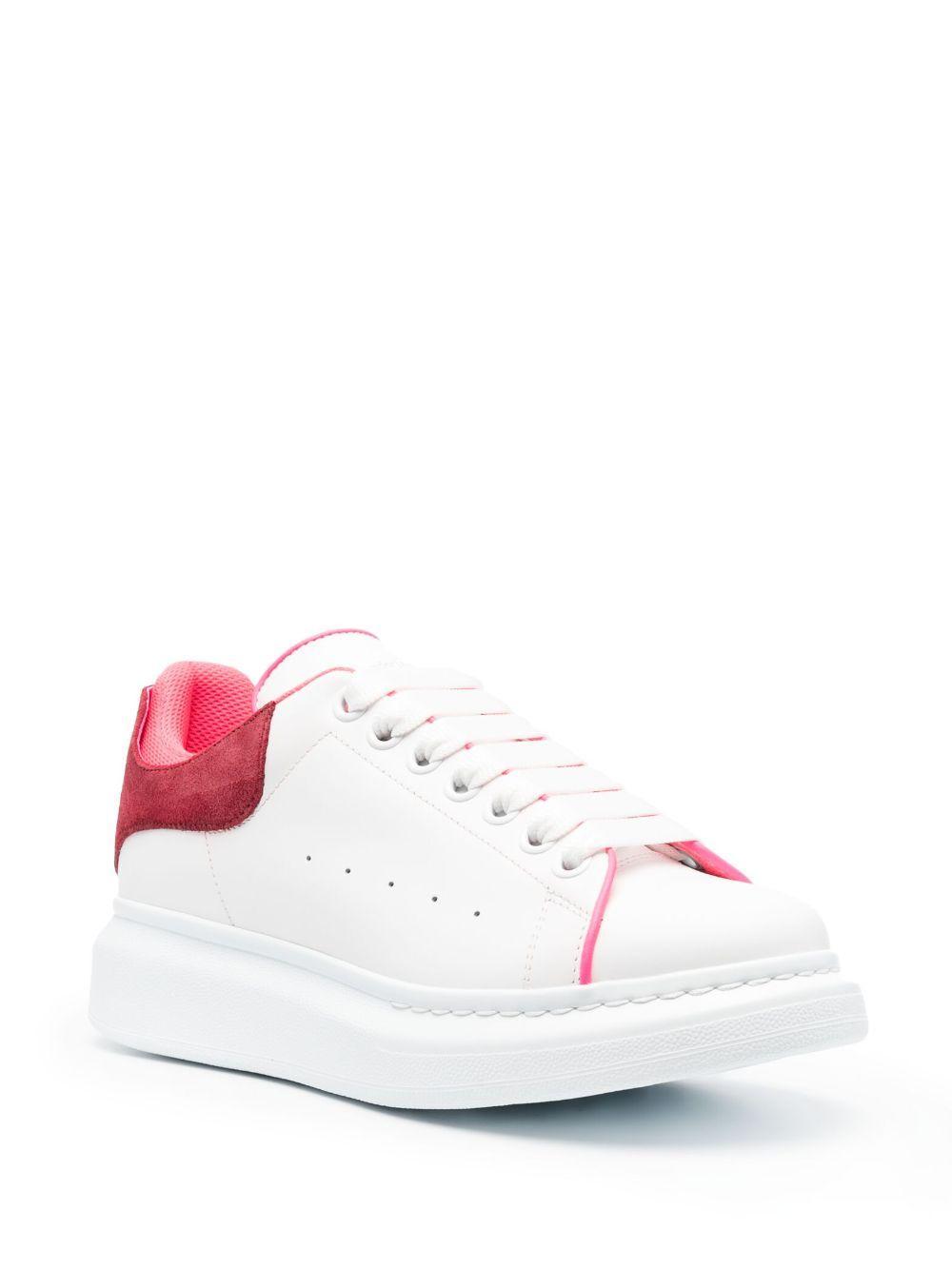 lace-up low-top sneakers Product Image