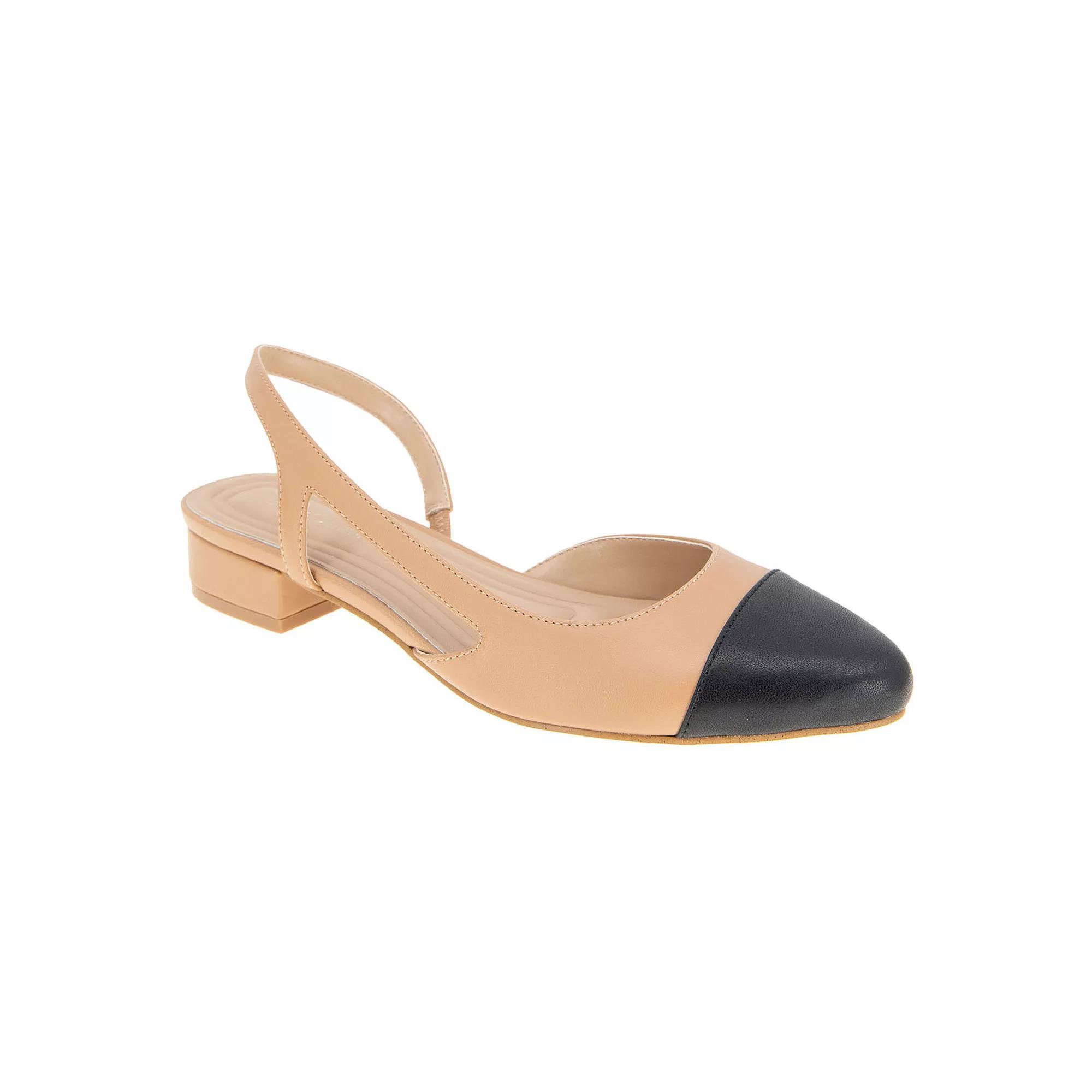 BCBGeneration Tillie Women's Cap Toe Slingback Pumps, Size: 7.5, Team Product Image