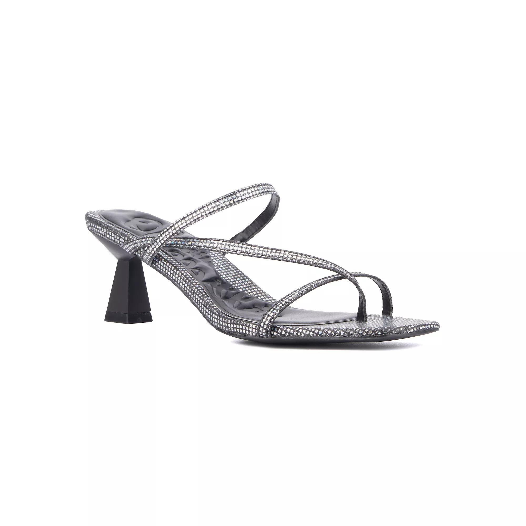Olivia Miller Women's Angelic Dress Sandals, Size: 7.5, Black Product Image