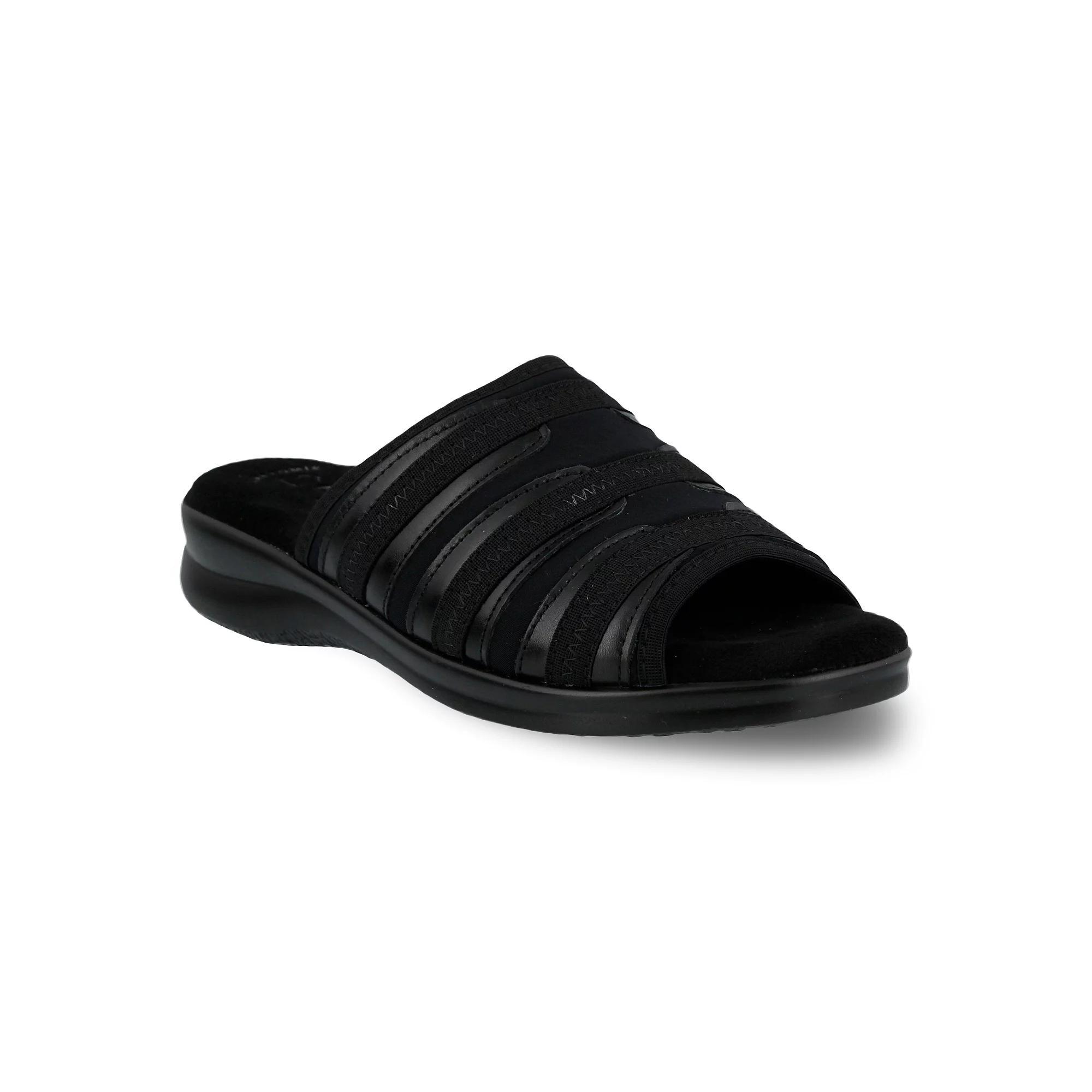 Flexus by Spring Step Swift Women's Slide Sandals, Size: 35, Black Product Image