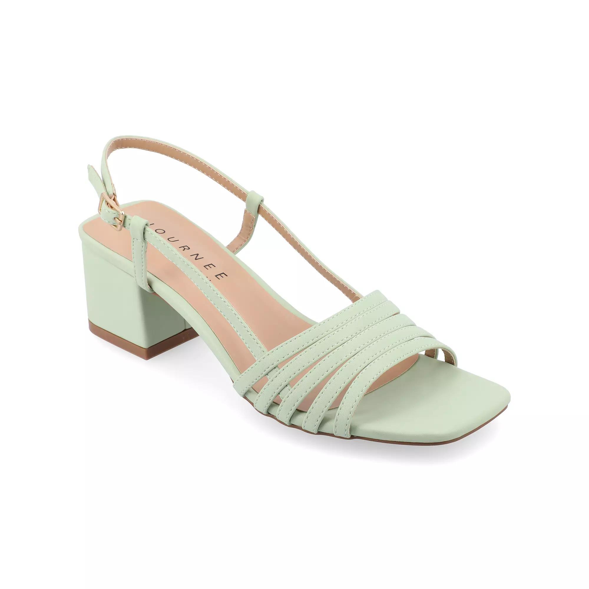 Journee Shayana Women's Tru Comfort Foam™ Sandals, Size: 7, Green Product Image