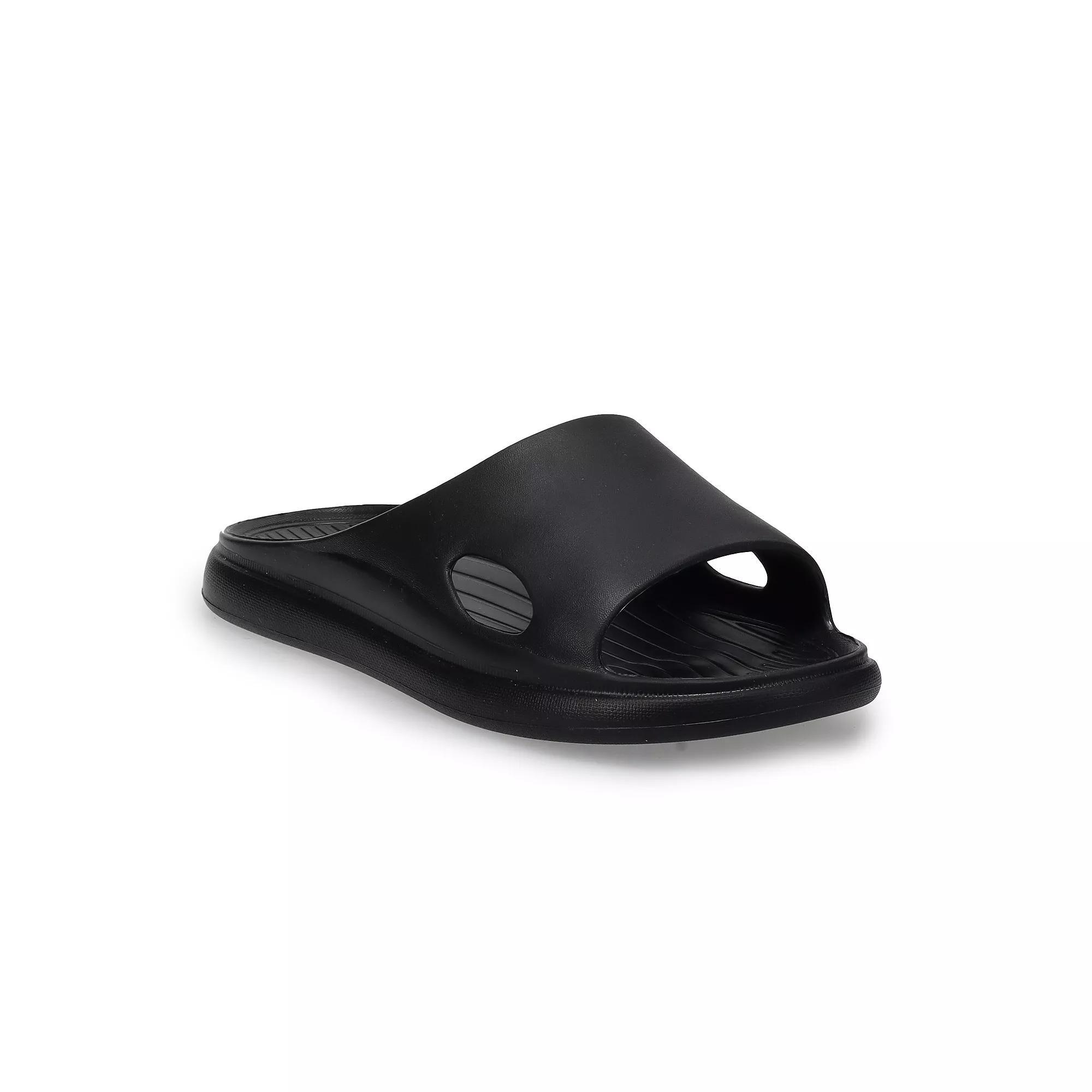 Sonoma Goods For Life® Sullivan Men's Slide Sandals, Size: 7, Black Product Image