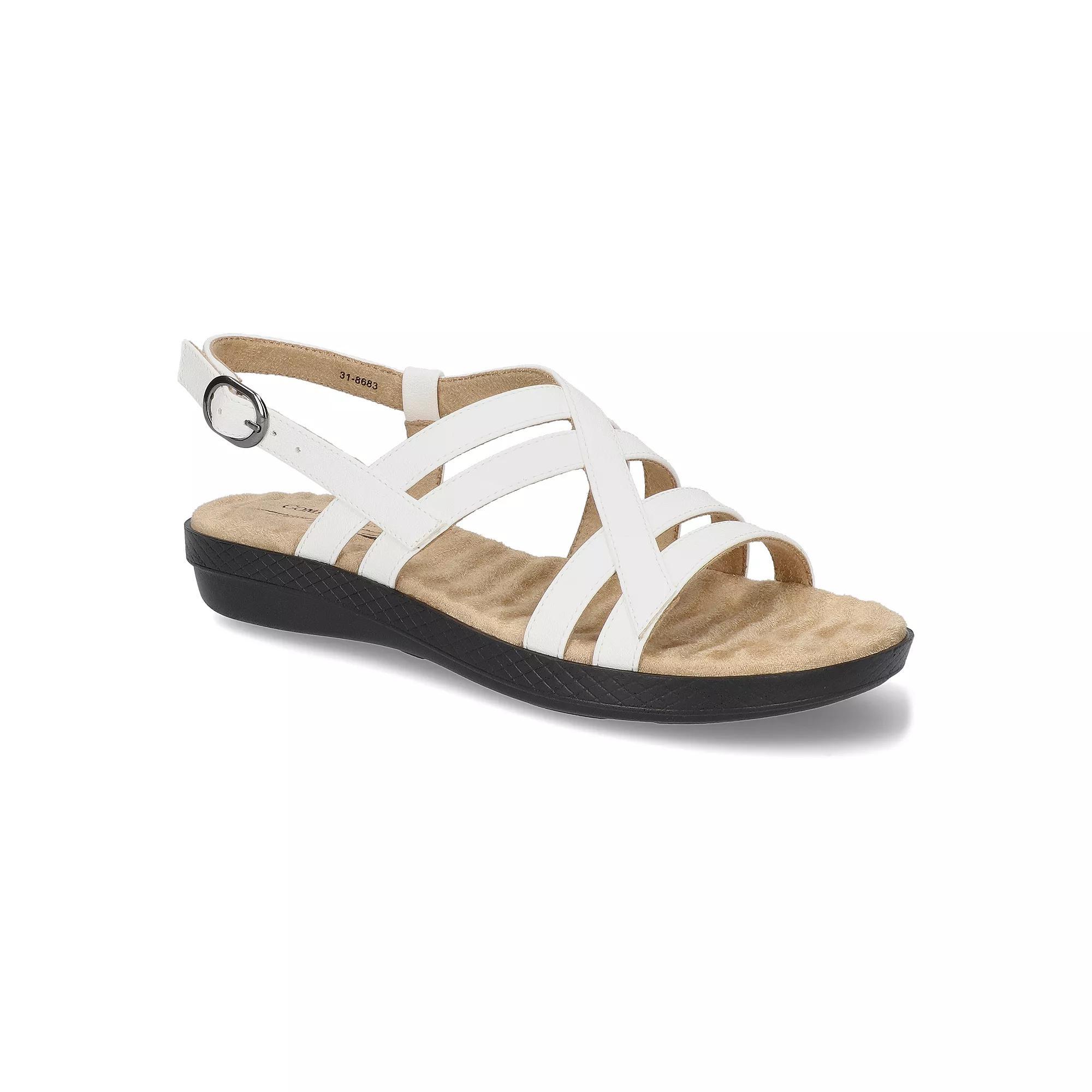 Easy Street Lobo Women's Strappy Slingback Sandals, Size: 11 Product Image
