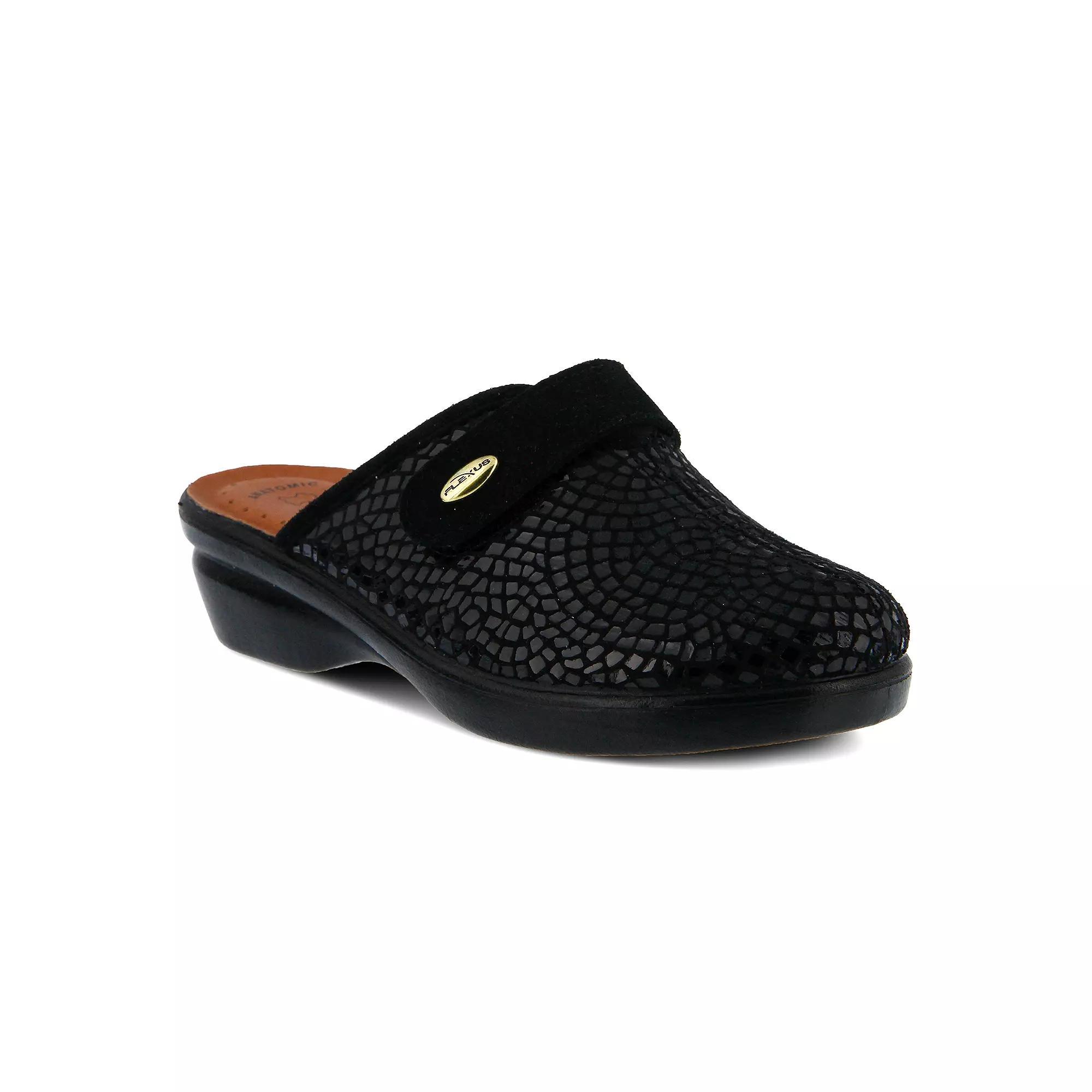 Flexus by Spring Step Merula Women's Mules, Size: 38, Black Product Image