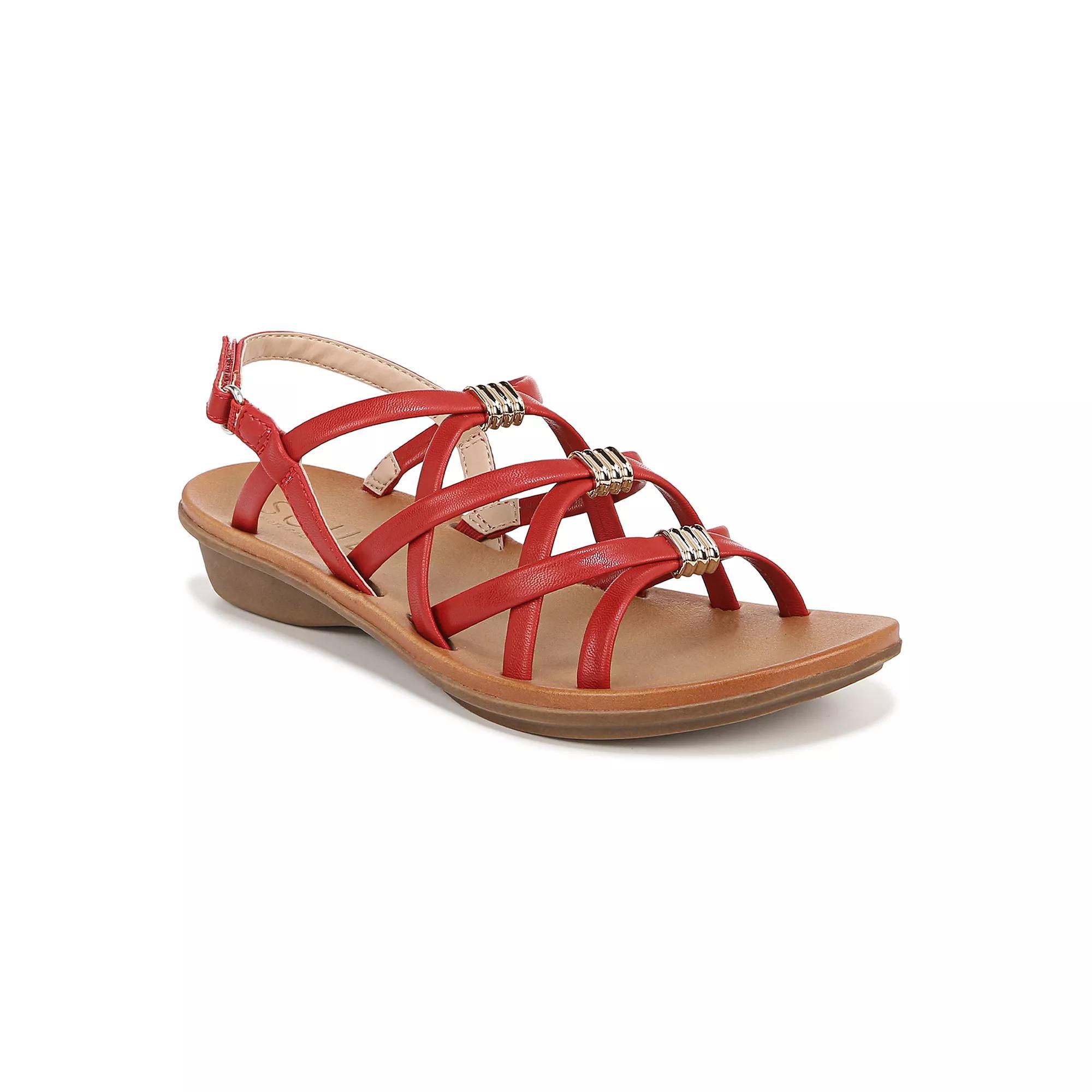 SOUL Naturalizer Sierra Women's Strappy Sandals, Size: 7, Red Product Image