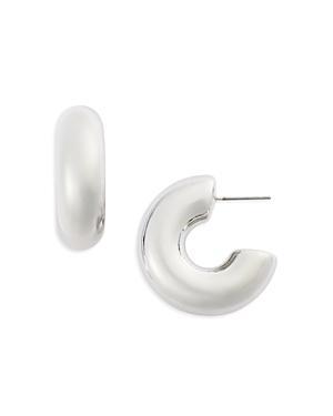 Kenneth Jay Lane Small C Hoop Earrings Product Image