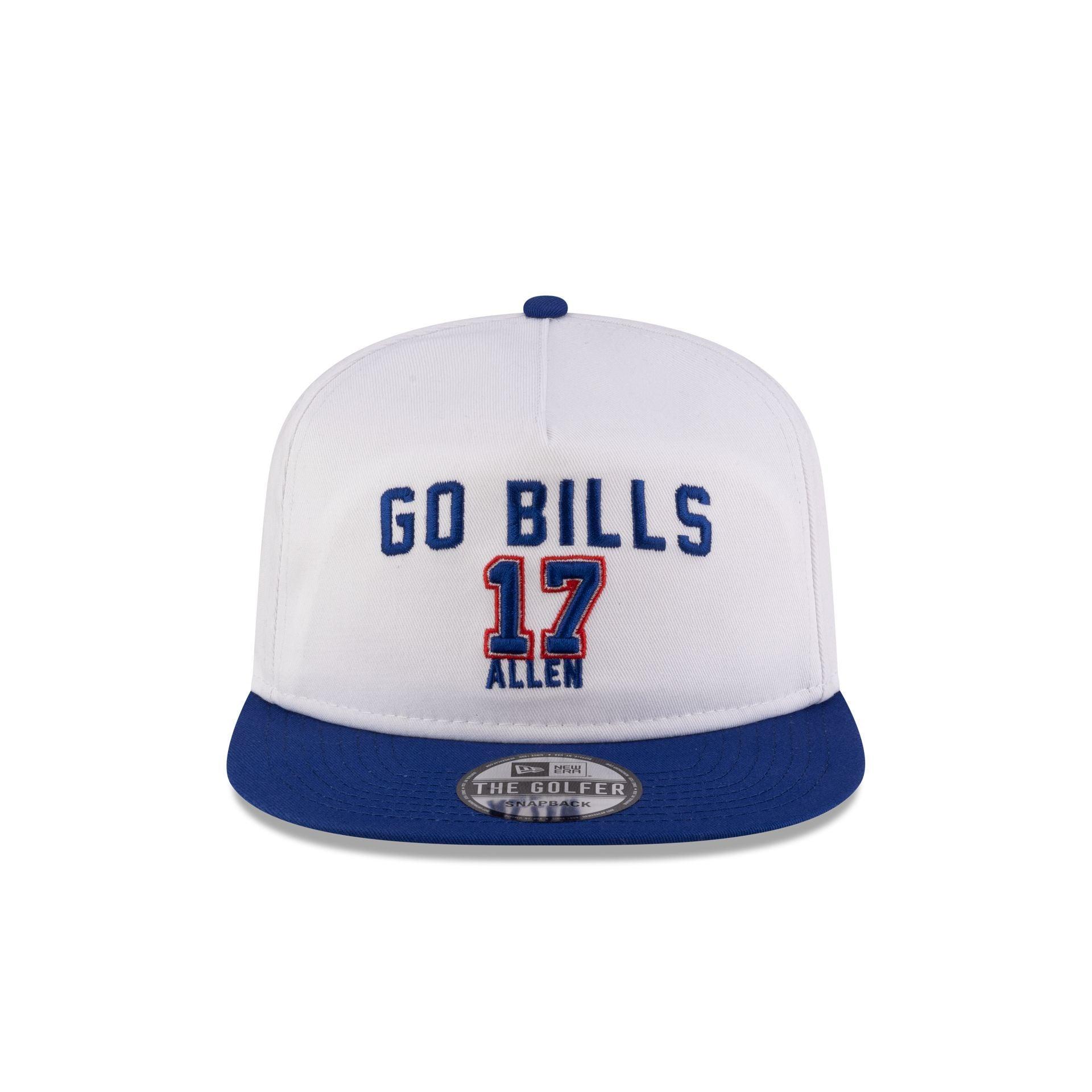 Buffalo Bills Josh Allen MVP White Golfer Hat Male Product Image