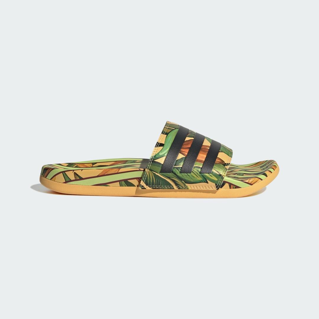 adidas adilette Women's Comfort Swimming Sandals, Size: 11, Bright Orange Product Image