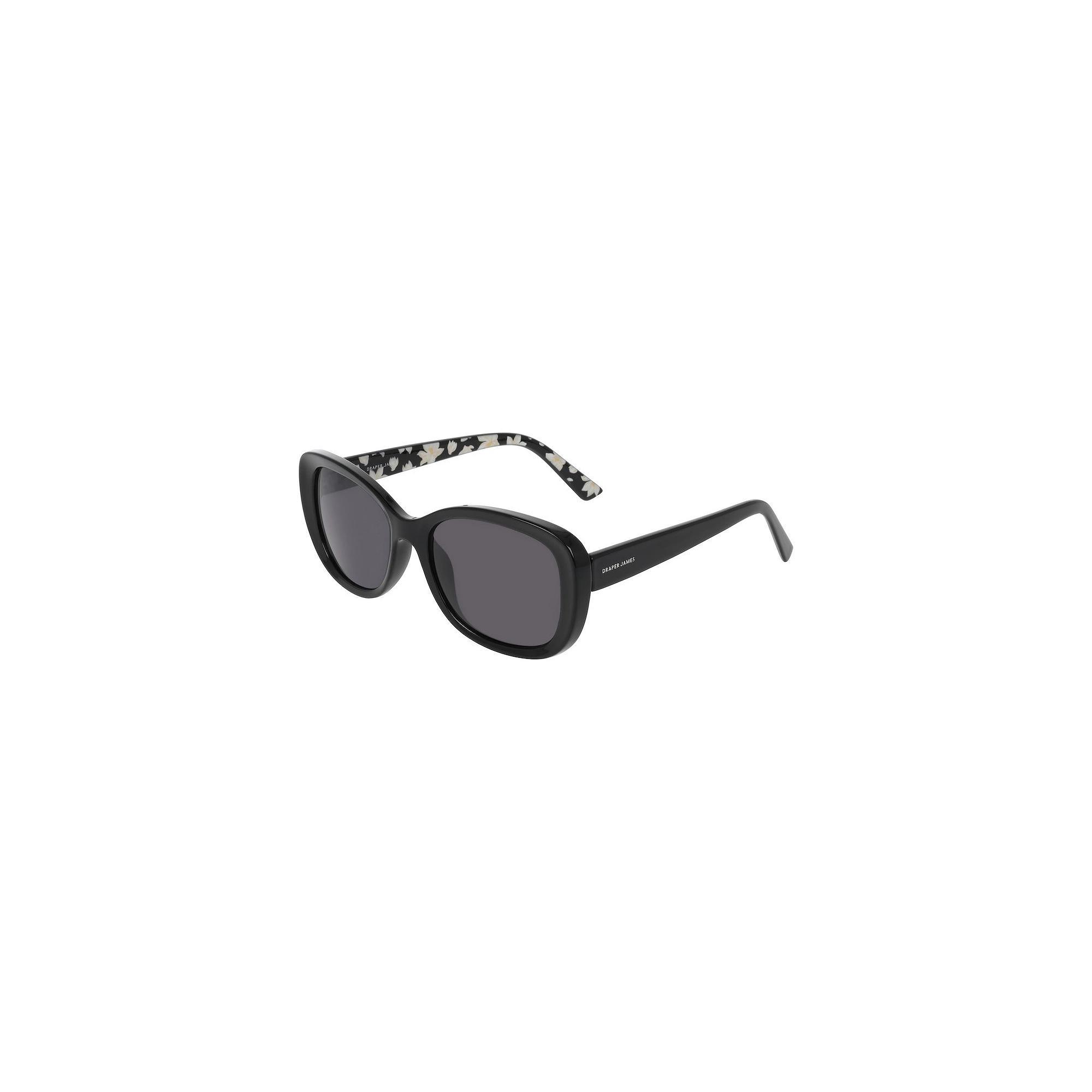 Women's Draper James 56mm Oval Sunglasses, Black Product Image