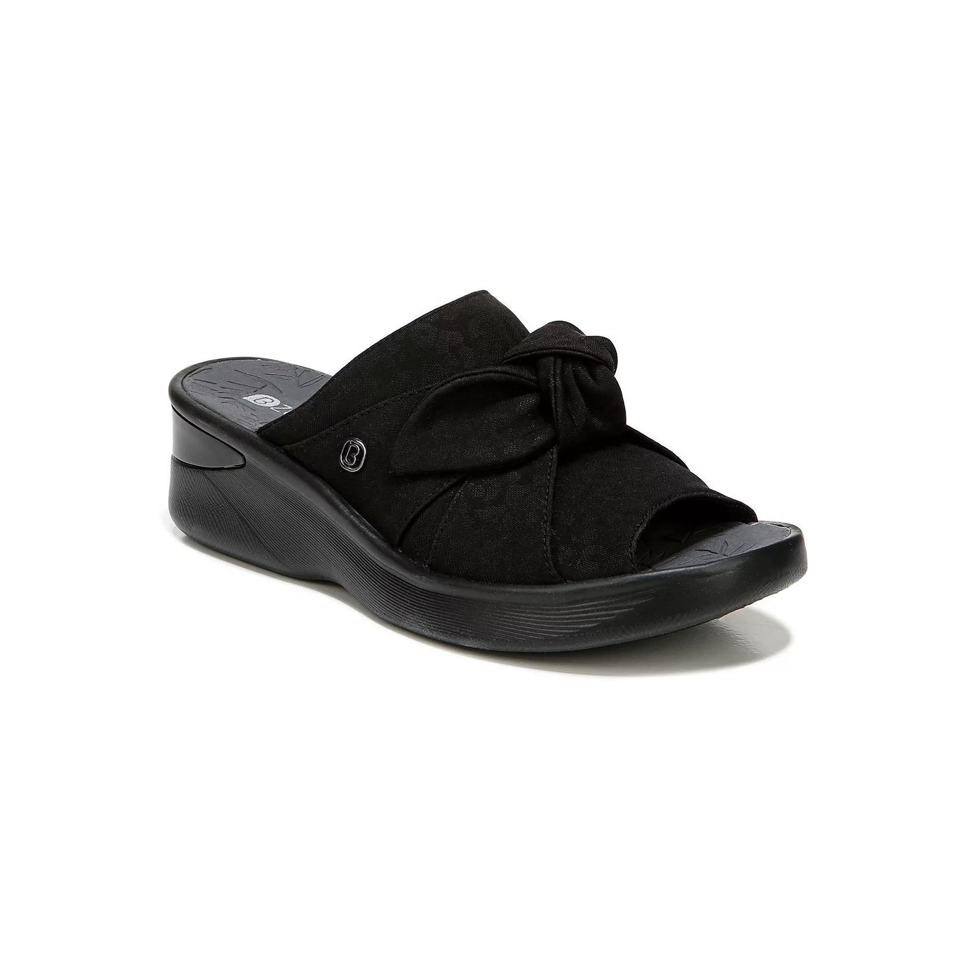 LifeStride Smile Women's Washable Wedge Slide Sandals, Size: 10, Elemental Blue Product Image