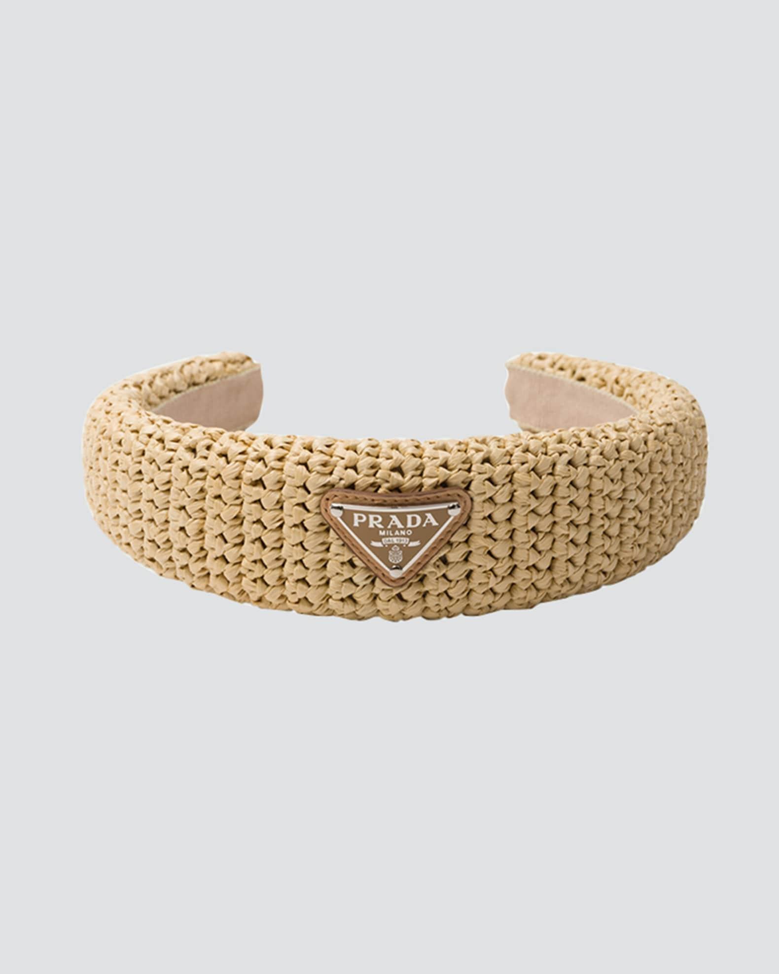 Raffia-Style Crochet Headband Product Image