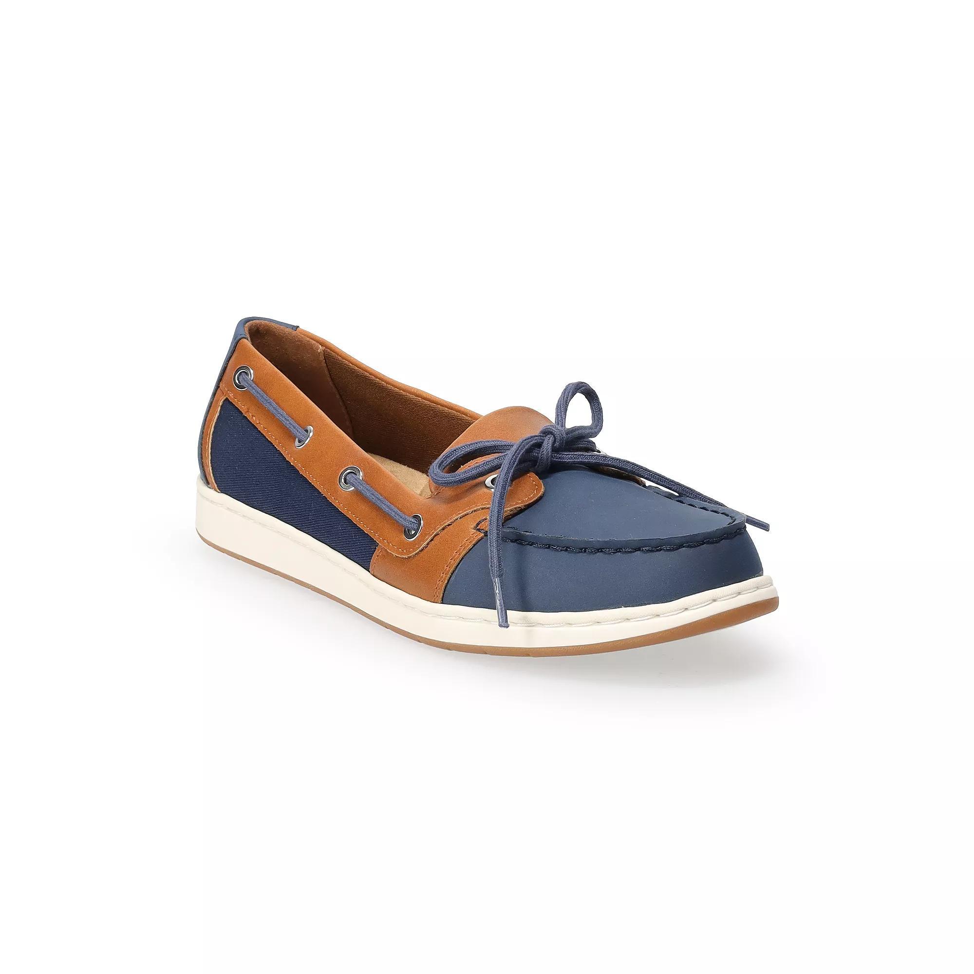 Croft & Barrow® Women's Boat Shoes, Size: 11, Blue Product Image