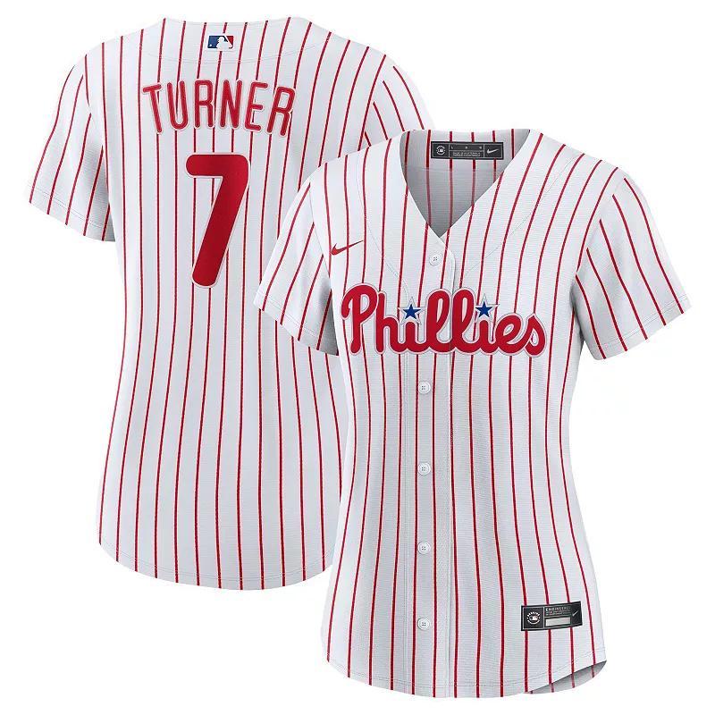 Nike Women's MLB Philadelphia Phillies (Trea Turner) Replica Baseball Jersey Product Image