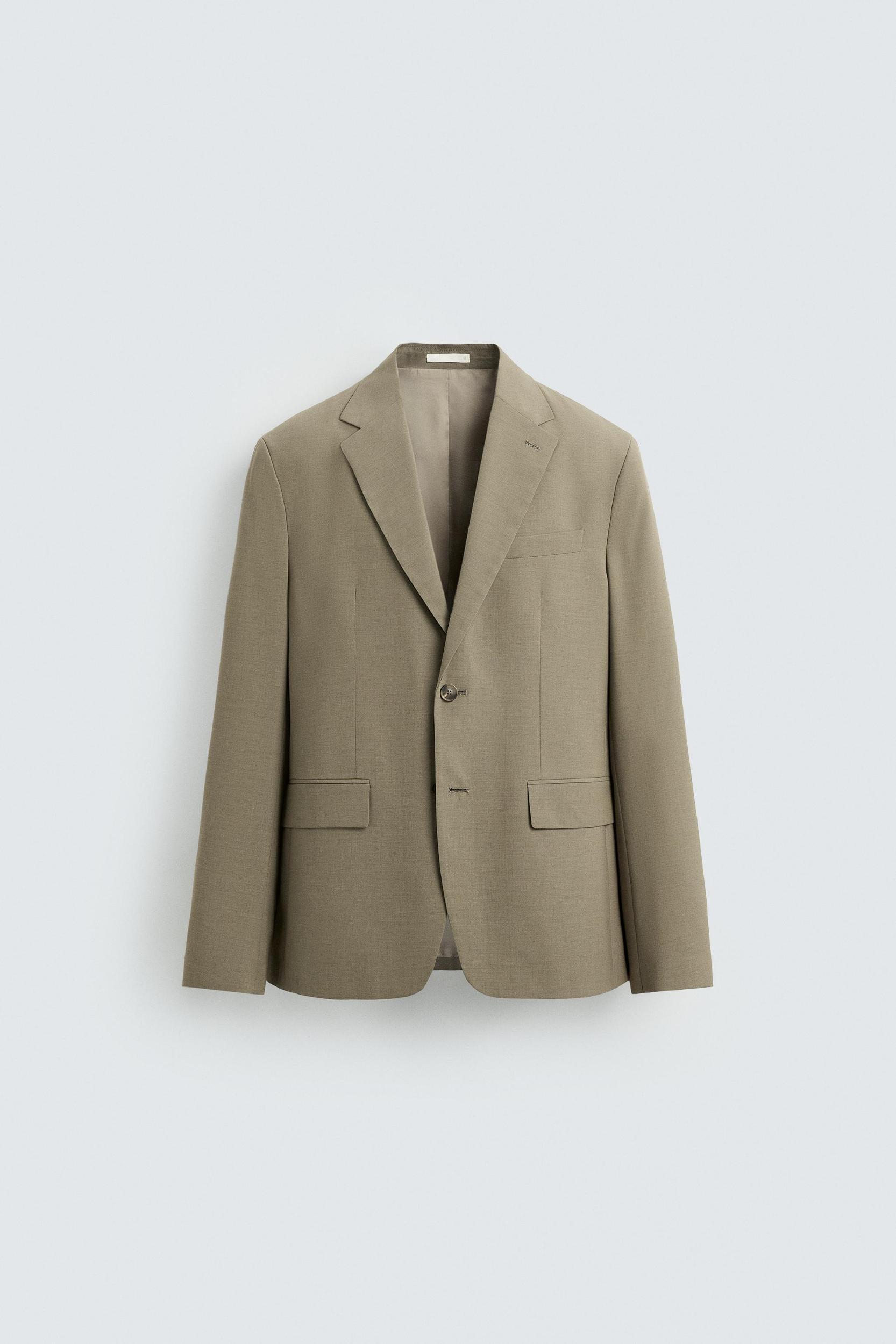 TEXTURED SUIT BLAZER Product Image