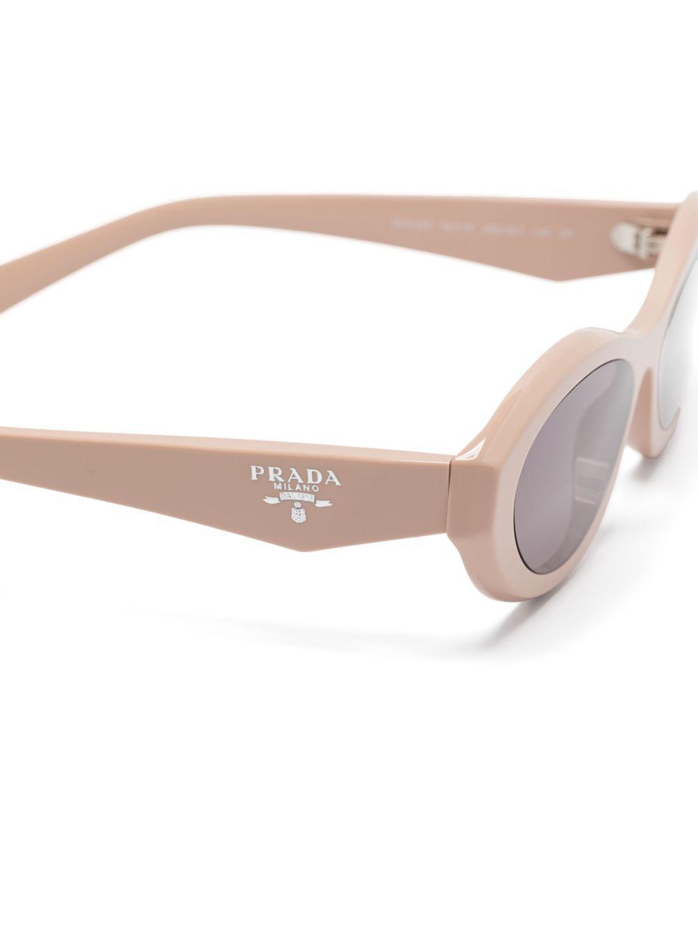 oval-frame sunglasses Product Image